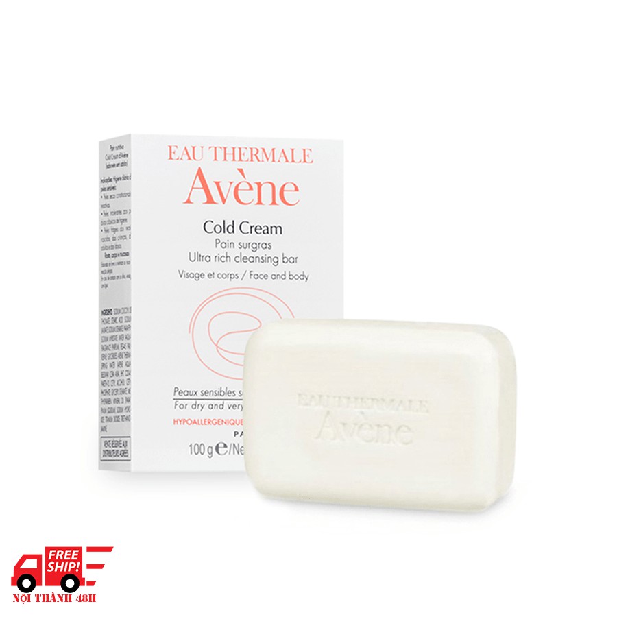 Xà phòng bánh Avène Cold cream Ultra Rich Cleansing Bar 100g