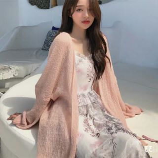 Áo cardigan mỏng dáng dài