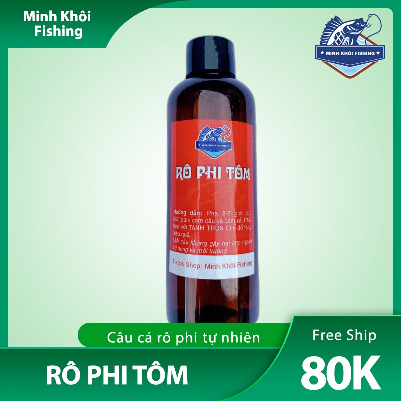 Hương liệu Rô phi tôm - Minh Khôi Fishing