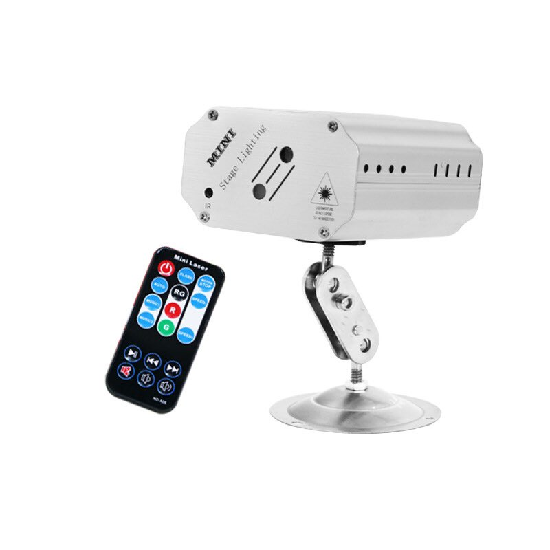 Đèn chiếu Laser mini cho Sân khấu, Tạo hiệu ứng bầu trời đầy sao Galaxy cho quán Cafe , trà sữa...điều chỉnh bằng remote
