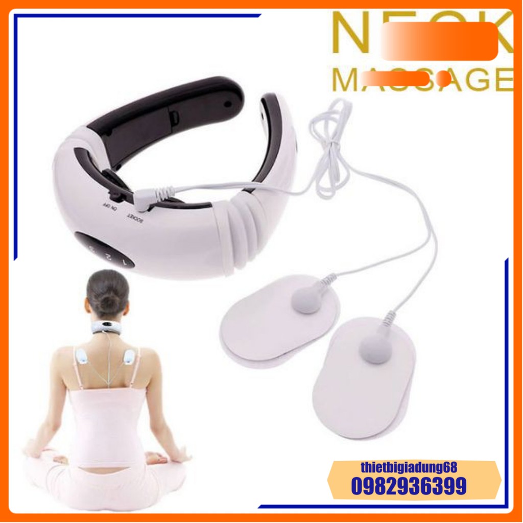 Máy Massage Cổ Vai Gáy 3D Trị Liệu Cao Cấp – Máy Massage Trị Liệu 5 Chức Năng