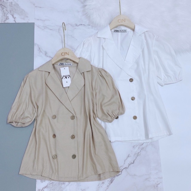 Sơ mi cổ vest