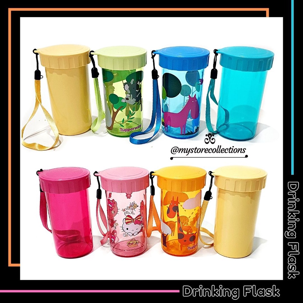 1 Bình Uống Nước Nhỏ Hình Hello Kitty 325ml