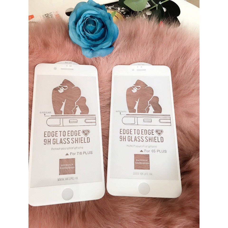 Kính Cường Lực KingKong Cho iphone 7/8PLUS-X-XS-XSMAX-11-11PRO-11PROMAX-12-12PRO Full Màn