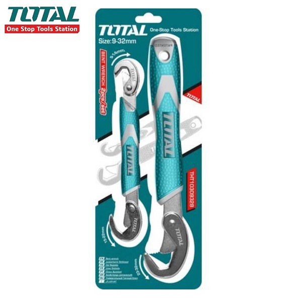 BỘ MỎ LẾT ĐA NĂNG TOTAL THT10309328  MỎ LẾCH MINI CẦM TAY RẺ
