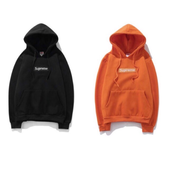 Áo hoodie supreme full cam, full đen