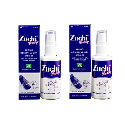 Zuchi xịt giầy 50ml