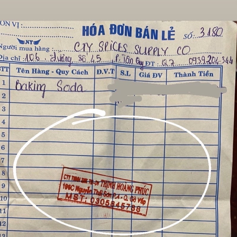 Bột Soda baking