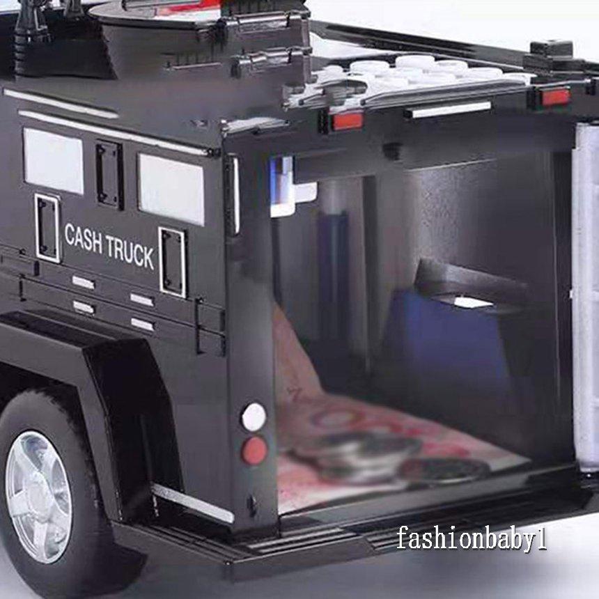 Hộp đựng tiết kiệm tiền hình xe hơi có mật khẩu dấu vân tay sáng tạo