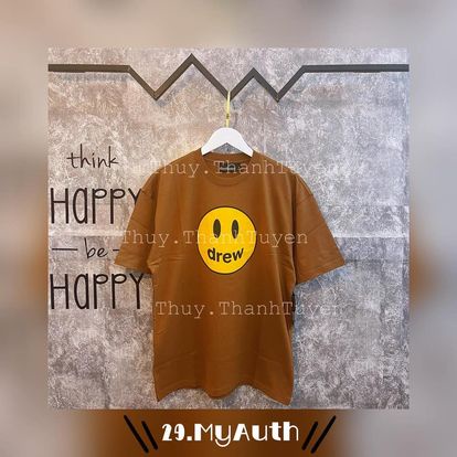 ÁO THUN DREW  MASCOT BROWN