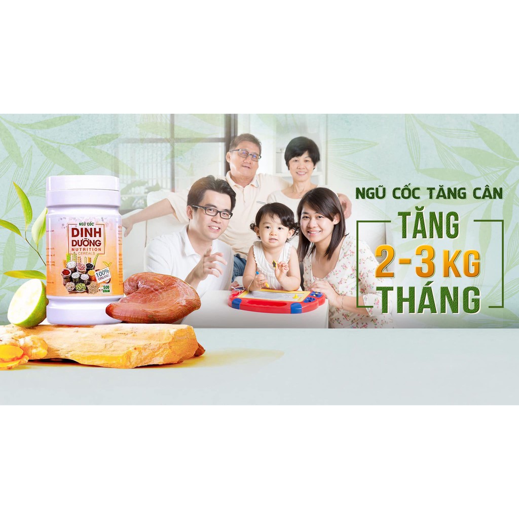 NGŨ CỐC TĂNG CÂN HERA NGŨ CỐC DINH DƯỠNG HERA