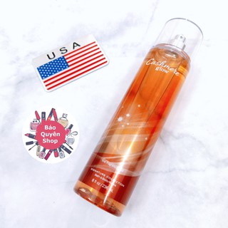 Xịt thơm mist tông nước hoa Bath & Body Works - Cashmere Glow - Fine Fragrance Mist 236mL