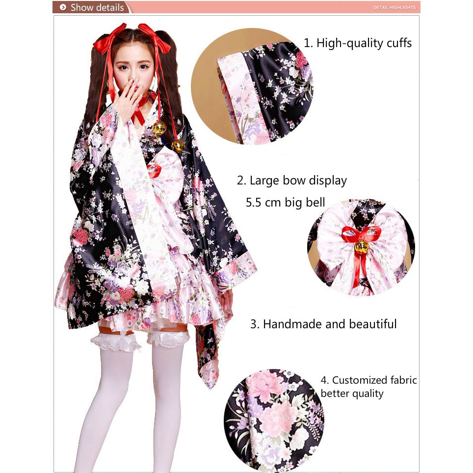 Trang phục cosplay 6 mảnh Sakura Nhật Bản | BigBuy360 - bigbuy360.vn