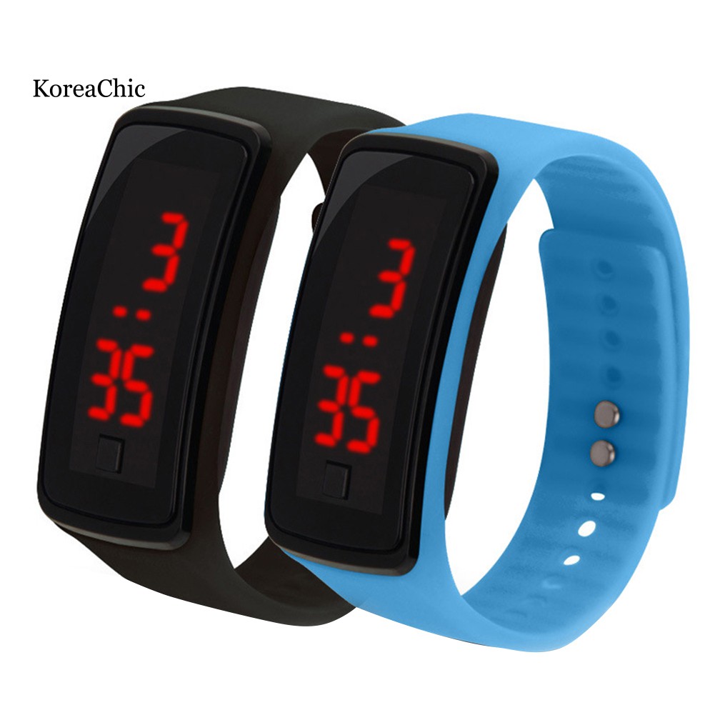 Đồng Hồ Đeo Tay Điện Tử Dây Silicone Có Đèn Led Tiện Dụng Cho Bé | BigBuy360 - bigbuy360.vn