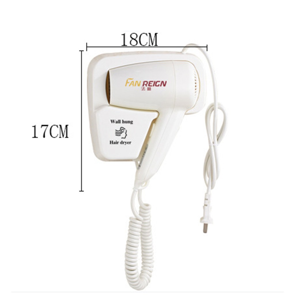 Máy sấy tóc có đế gắn tường FanReign 1300w_9029 - máy sấy tóc treo tường