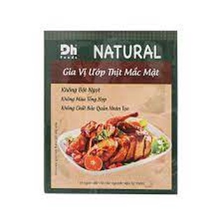 Gia vị ướp thịt mắc mật DH Foods Natural gói 10g, Gia vị ướp thịt nướng chuẩn vị Tây Bắc