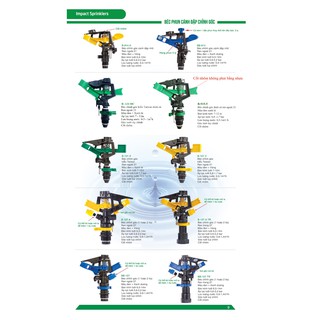 BÉC TƯỚI CÂY BB 127 RN 27
