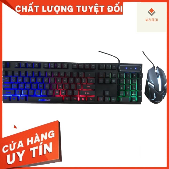 Bộ phím chuột văn phòng Cadeve 9122 có Led | BigBuy360 - bigbuy360.vn