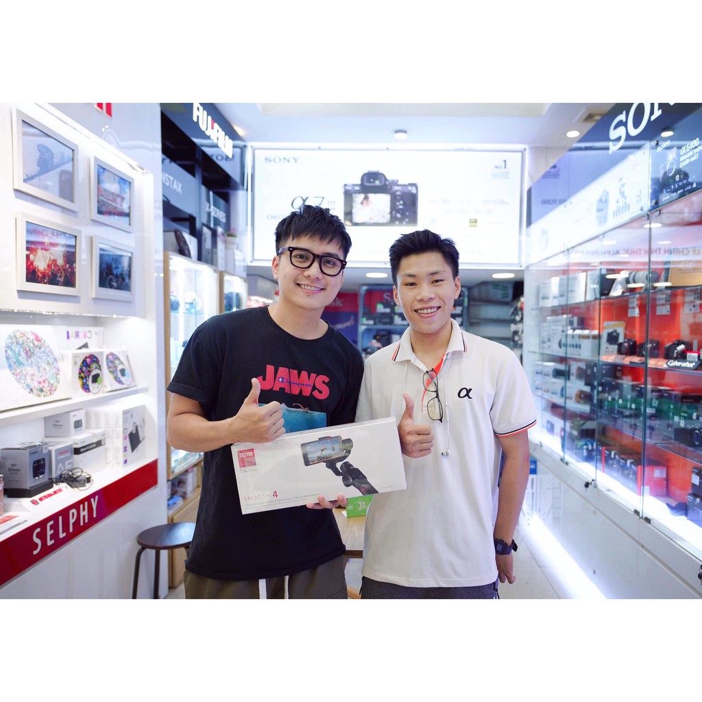 HÀNG CHÍNH HÃNG - Zhiyun Smooth 4 – Tay cầm gimbal chống rung | BigBuy360 - bigbuy360.vn