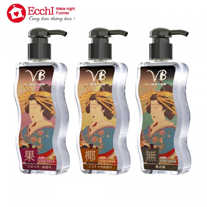 Dầu bôi trơn massage toàn thân cao cấp VB Nhật Bản 170ml