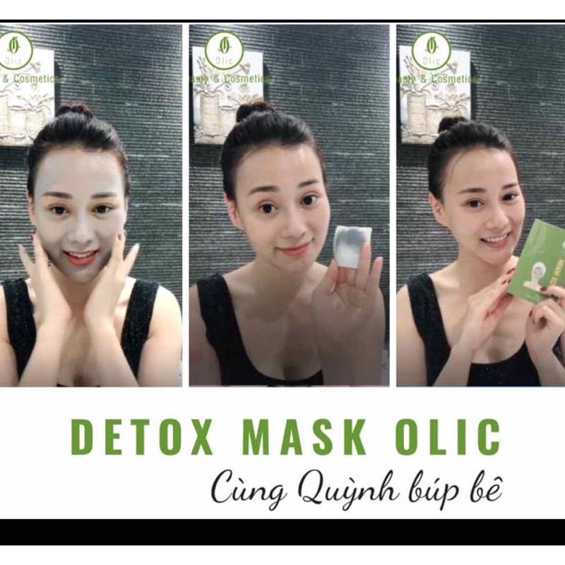 Thải độc hút nám Olic - Mask detox thải độc Olic