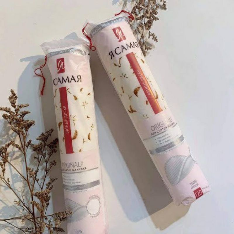 Bông tẩy trang Nga 100% cotton