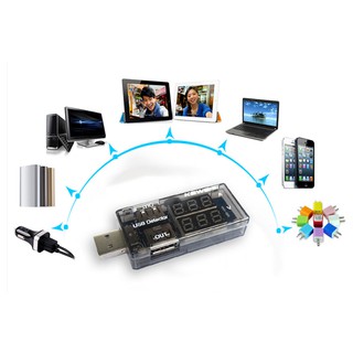 USB đo dòng điện sạc , điện áp