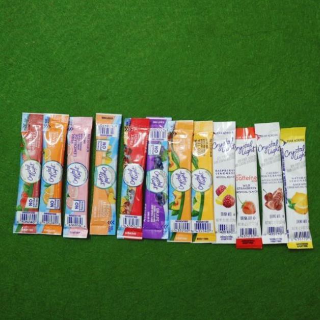 ✅Healthy✅  Crystal light gói pha nước vị trái cây rất ngon