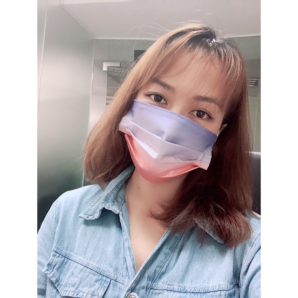 [Có Sẵn] Combo 10 cái Khẩu Trang Cầu Vồng 13 màu