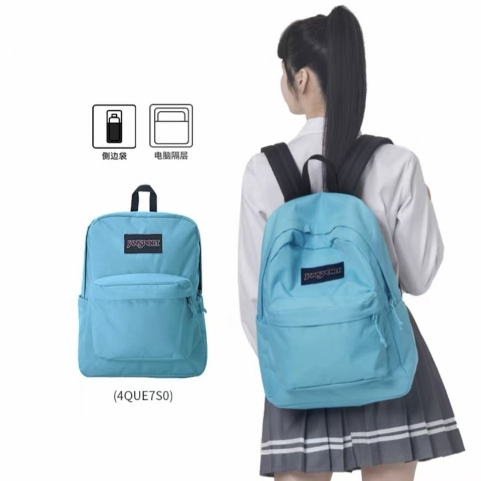 Ba Lô. Ba Lô Cổ Điển JanSport Jasper Màu Trơn Dành Cho Nam Và Nữ T501