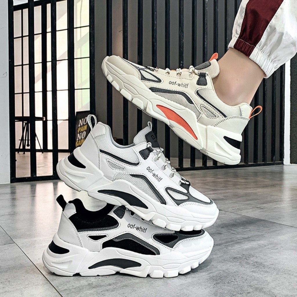 Giày thể thao sneaker nam Guuc đế êm tăng chiều cao hiệu quả mẫu mới về 2021