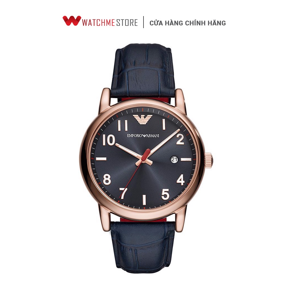 [ ĐẶC BIỆT 18-29.07 - VOUCHER 10%] - Đồng hồ Nam Emprorio Armani dây da AR11135