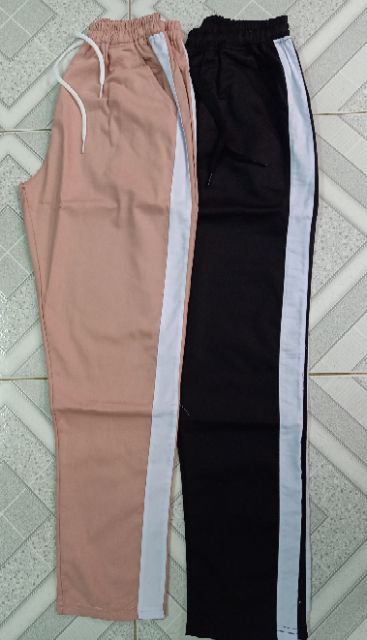 🌈FREESHIP 50K🔥 Quần kaki ống suông phối 1 sọc nam nữ (kèm ảnh thật) | BigBuy360 - bigbuy360.vn