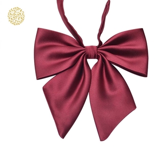 Cà Vạt Đồng Phục Học Sinh Màu Trơn Hình Bướm Xinh Xắn