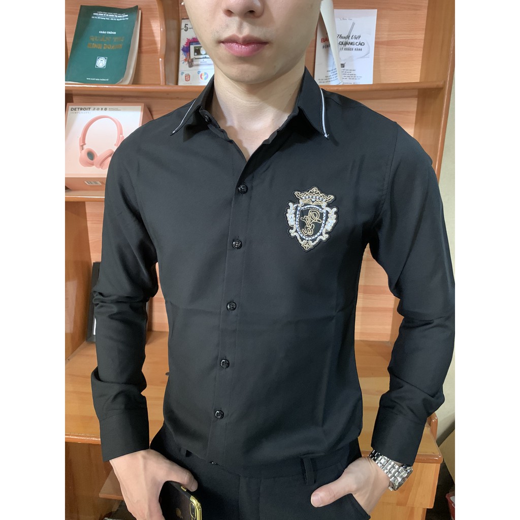 (𝐇𝐀̀𝐍𝐆 𝐒𝐈̣𝐍 𝐒𝐇𝐎𝐏) Áo sơ mi nam trắng đẹp bao chất, vải chuẩn hàng Shop - ẢNH THẬT #3
