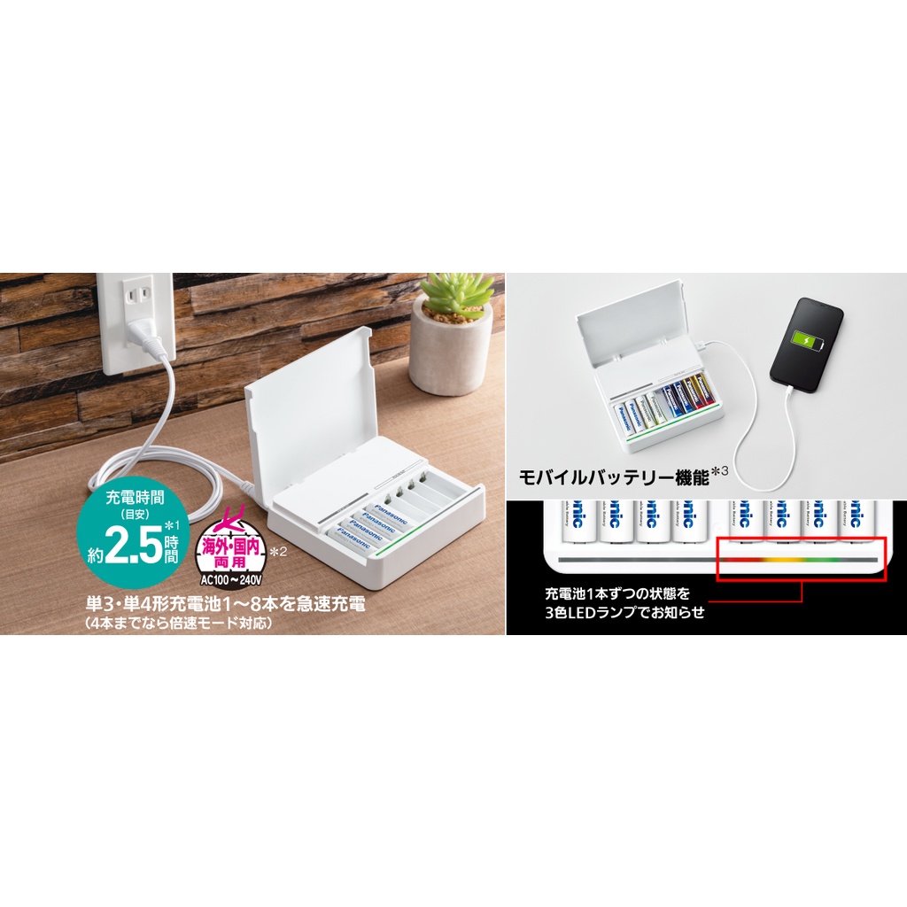 Máy sạc pin Panasonic BQ-CCA3