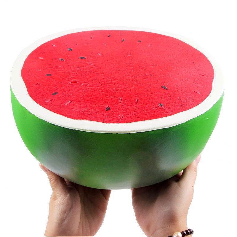 Squishy NỬA QUẢ DƯA HẤU Đẹp Khổng Lồ Chính Hãng