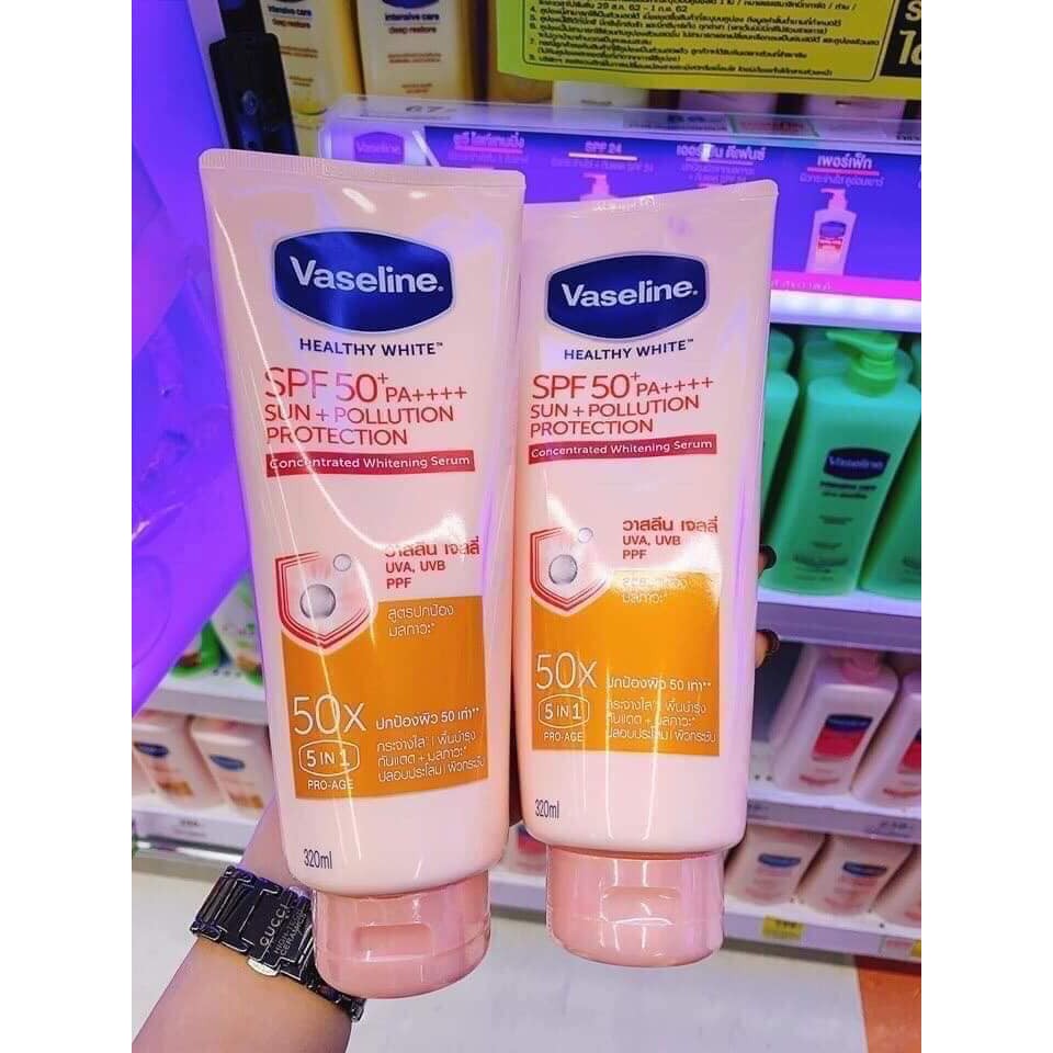 Sữa Dưỡng Thể Vaseline 50x SPF 50++ Thái Lan