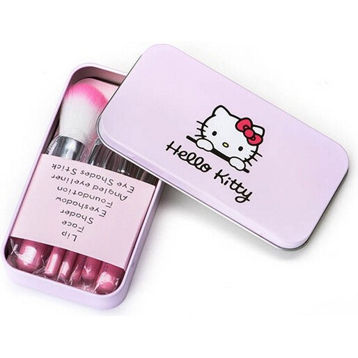 Bộ 7 cọ trang điểm Hello Kitty