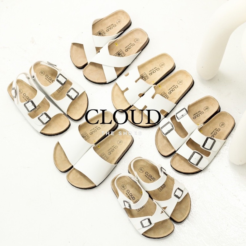 [Form bigsize] Dép Birken Đế Trấu - Cloudtheshoes