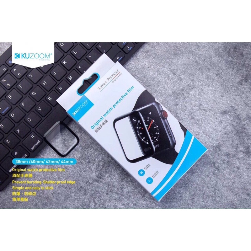 Kính cường lực Kuzoom Apple watch 38/42/42/44/41/44/45 ''