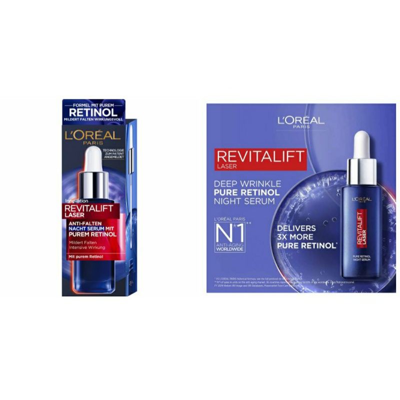 L'ORÉAL PARIS Huyết thanh ban đêm Retinol Revitalift Laser