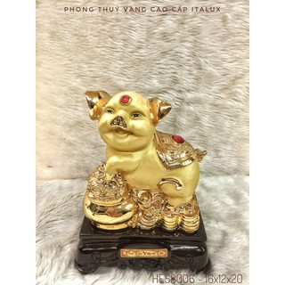 HEO VÀNG 2019 PHONG THỦY MẠ VÀNG CAO CẤP