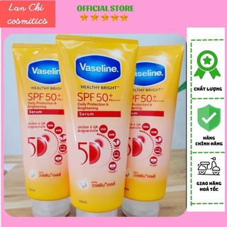 kem dưỡng thể Vaseline 50x dưỡng trắng, cấp nước - SPF 50+ [ Thái Lan]