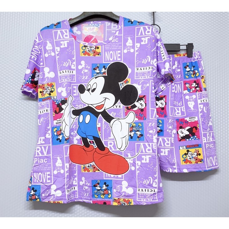 Đồ ngủ bigsize nữ quần cộc size từ 75kg - 100kg chất thun đa chiều mịn mát, Ship hỏa tốc trong 30 phút | BigBuy360 - bigbuy360.vn