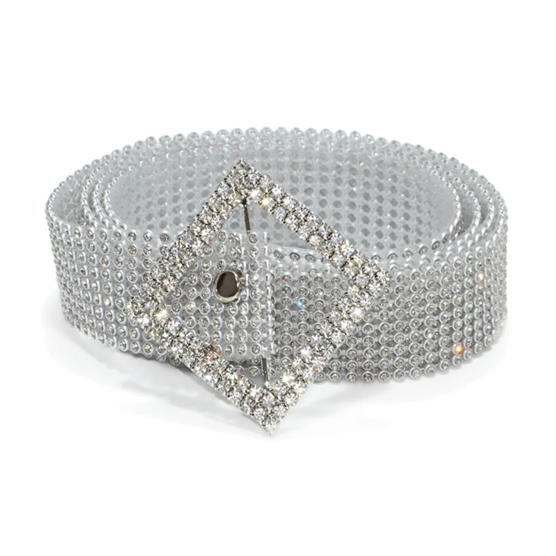 Thắt Lưng Đính Đá Lấp Lánh Sang Trọng Cho Nữ