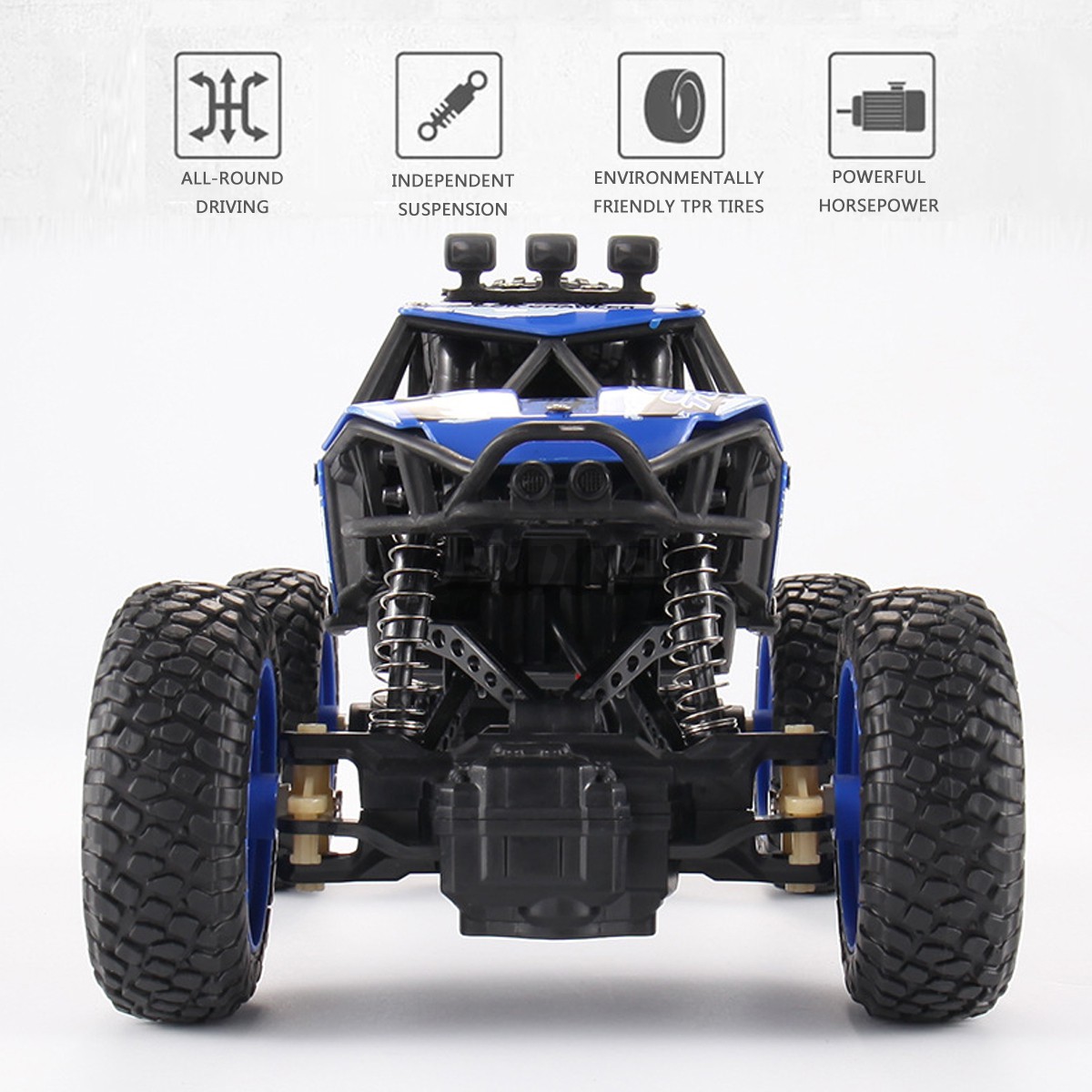 ROCK CRAWLER RC Xe Địa Hình Điều Khiển Từ Xa 2.4ghz 4 Bánh Tỉ Lệ 1 / 20