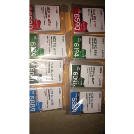 Bao nhựa sleeve bảo vệ card hãng Boardm của Hàn quốc