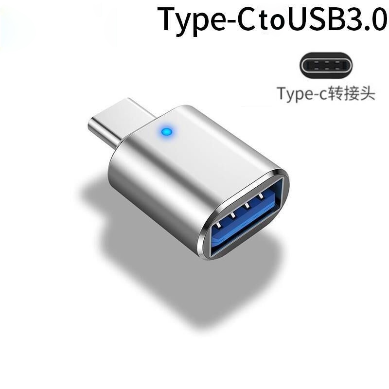 Đầu Đọc Thẻ Nhớ Chuyển Đổi Type-c Sang Usb 3.0 Otg Chuyên Dụng Cho Xe Hơi