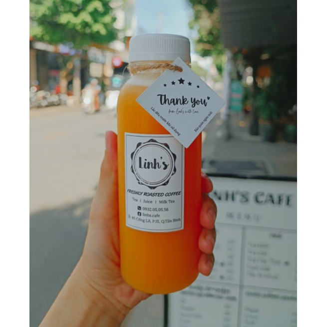 Chai nhựa Tròn Cổ Rộng 330ml - Đựng Chè Dưỡng Nhan-Sản Phẩm Đã Kèm Nắp